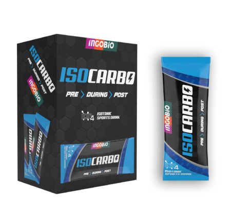 Ingobio IsoCarbo Elektrolitli İzotonik Sporcu İçeceği - 10 Adet